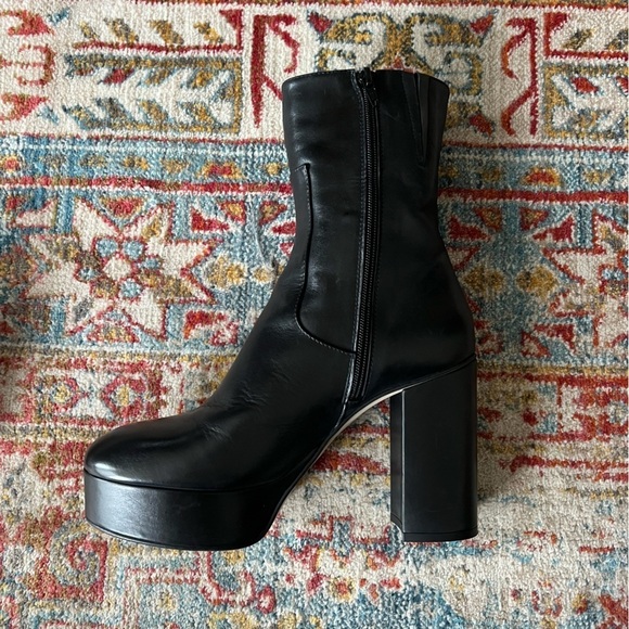 Alohas Thunder Platform Boots in Black US 7-7.5 - Picture 6 of 16